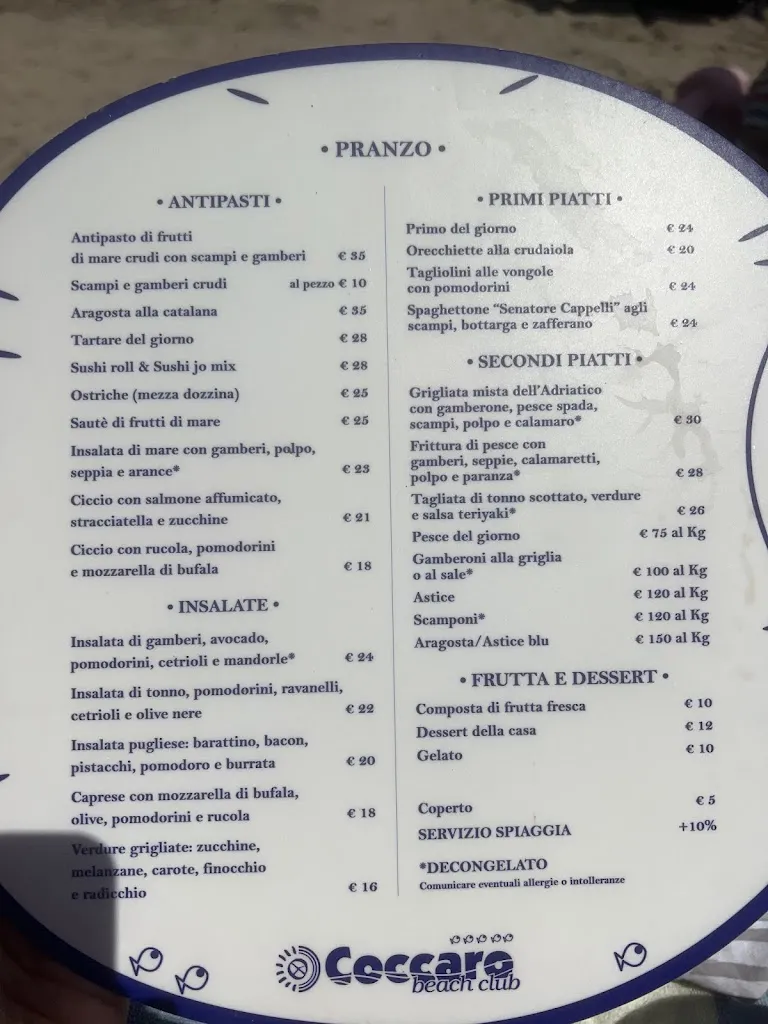 Menu_Coccaro Beach Club_Fasano_image_4