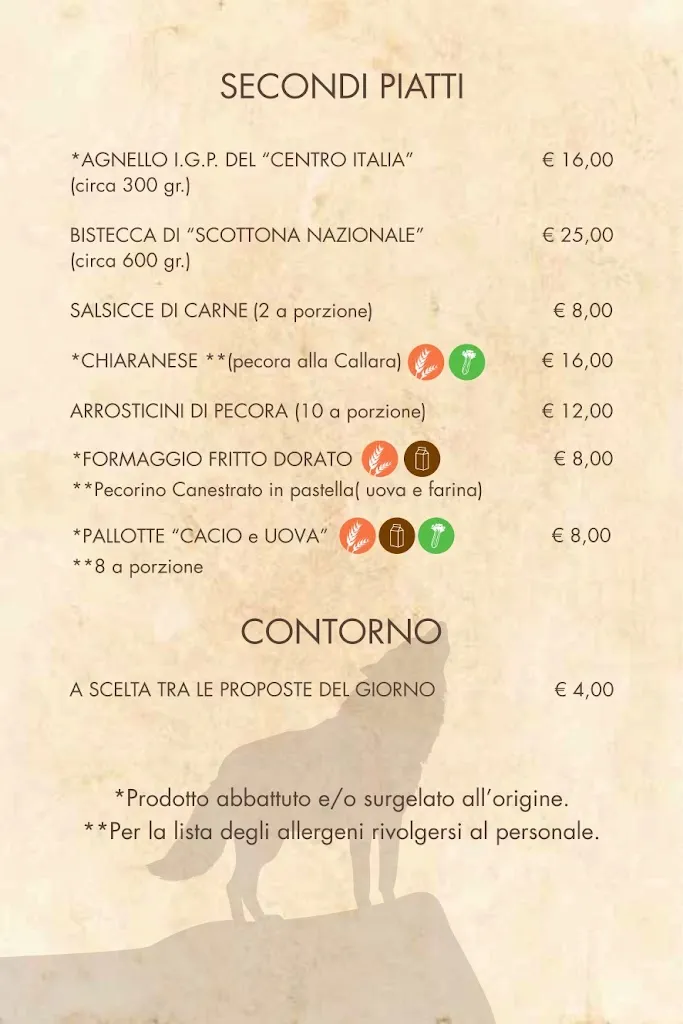 Menu_Osteria del Lupo _Castel del Monte_image_1