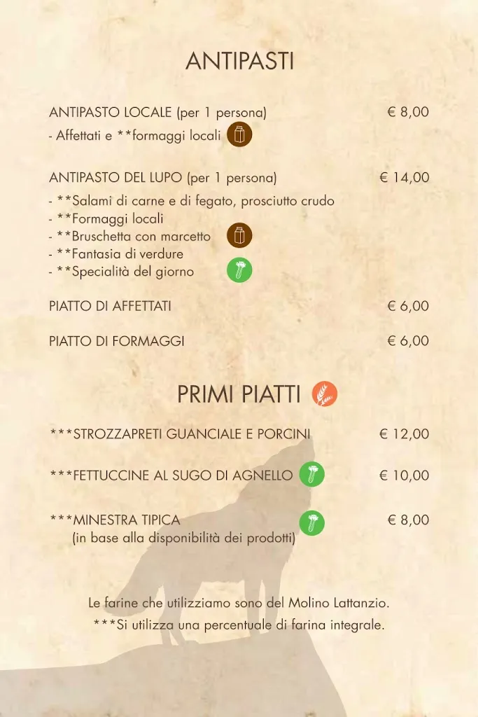 Menu_Osteria del Lupo _Castel del Monte_image_3