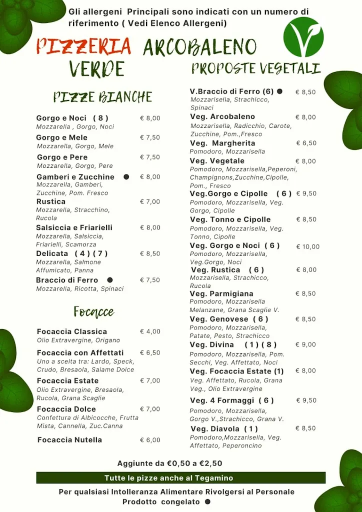 Menu_Arcobaleno Verde Pizzeria_Scalenghe_image_1
