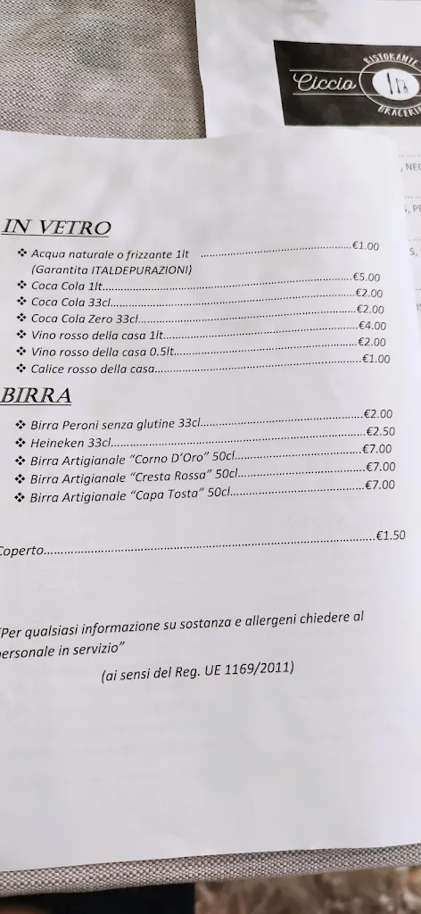 Menu_Trattoria da Ciccio_Corato_image_4