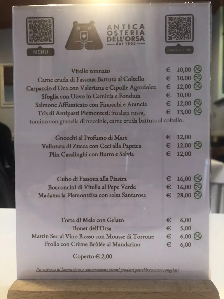 Menu_Antica Osteria dell'Orsa_Savigliano_image_2