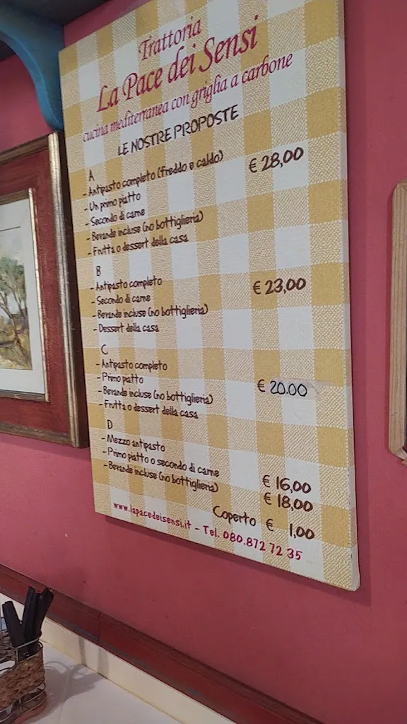 Menu_La Pace Dei Sensi_Corato_image_1