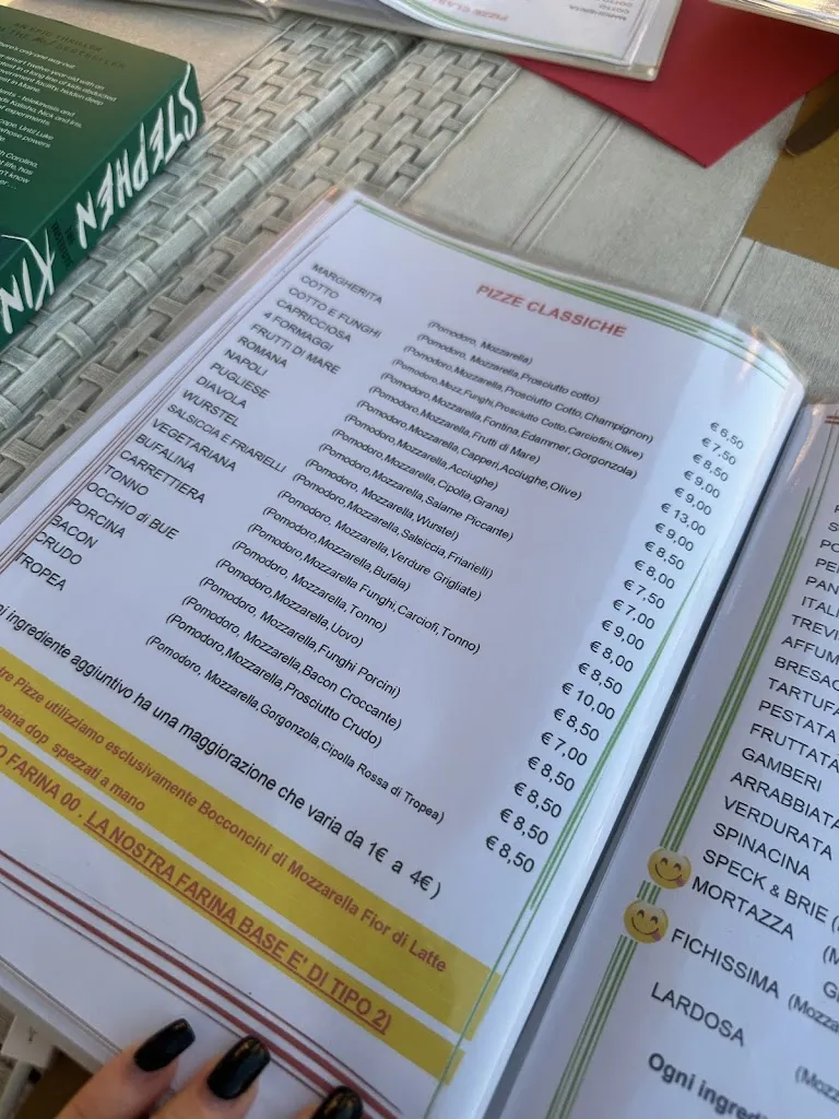 Menu_Osteria Pizzeria De Rosa's_Serravalle Scrivia_immagine_1