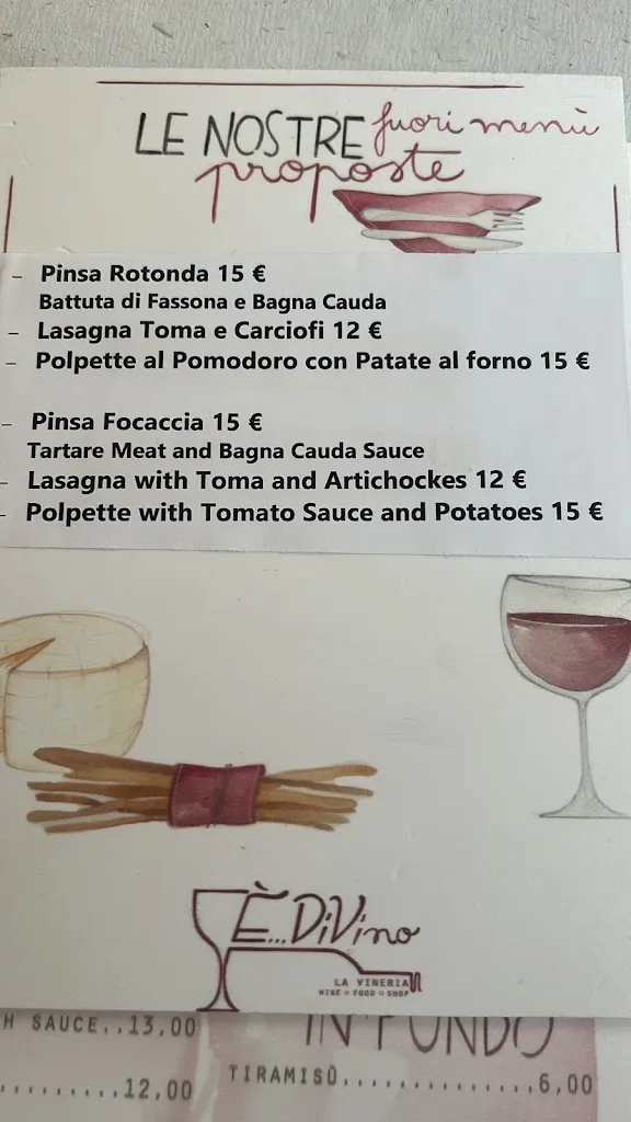 Menu_È...DiVino - La Vineria_Serralunga d'Alba_image_2