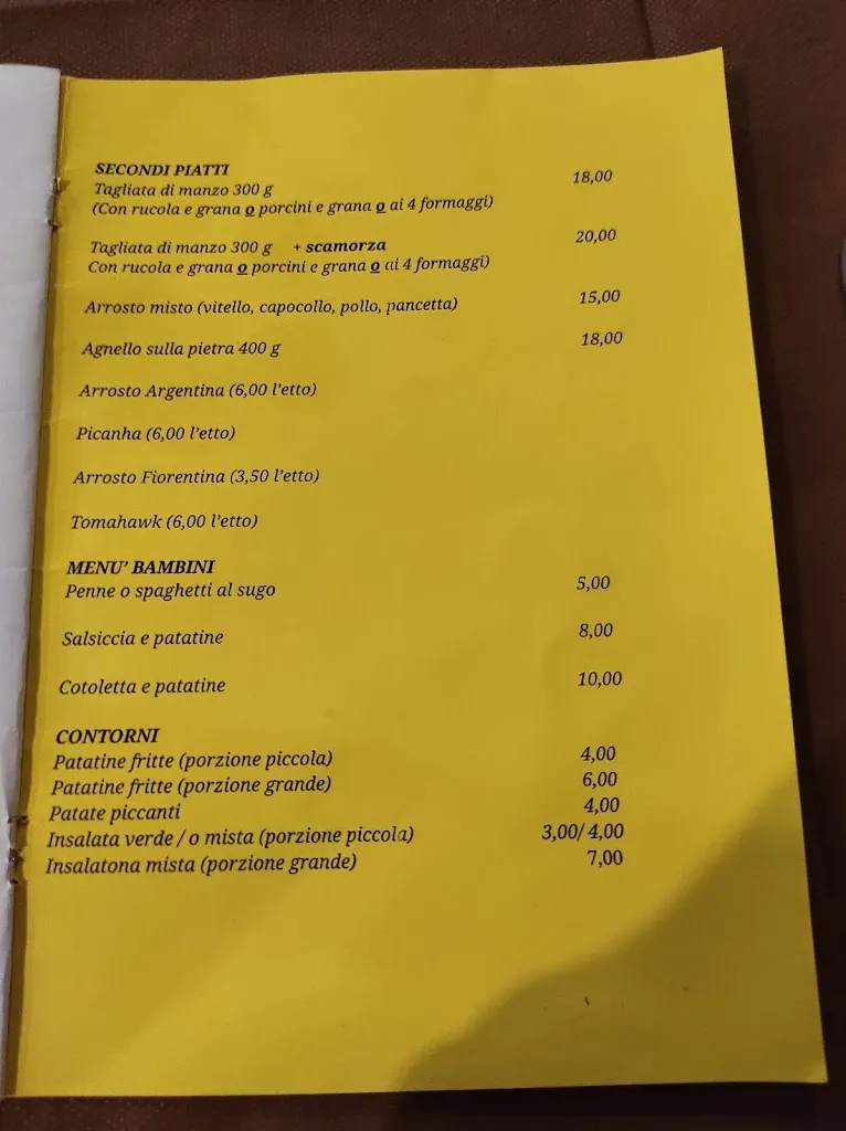 Menu_Ristorante Leandro's_Serre_image_1