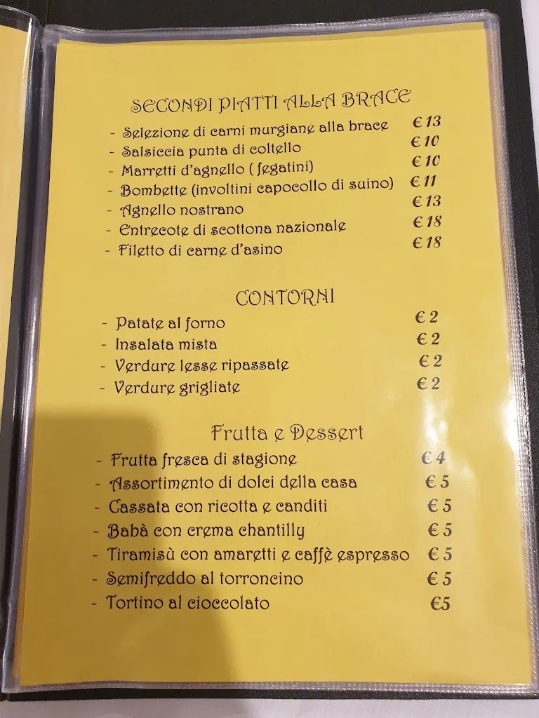 Menu_Madre Terra_Castel del Monte_image_1