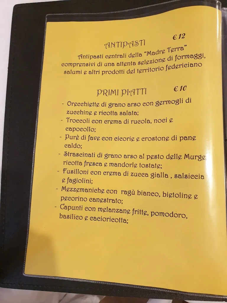 Menu_Madre Terra_Castel del Monte_image_2