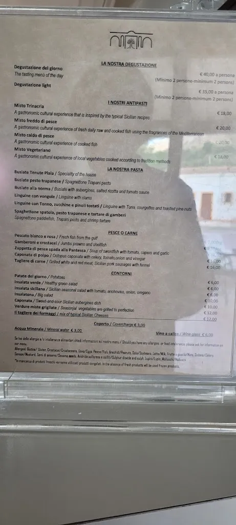 Menu_Restaurant Tenute Plaia_Scopello_image_1