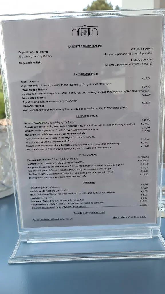 Menu_Restaurant Tenute Plaia_Scopello_image_2