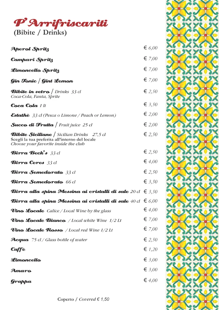 Menu_Rollò Sicilian food_Scopello_image_1