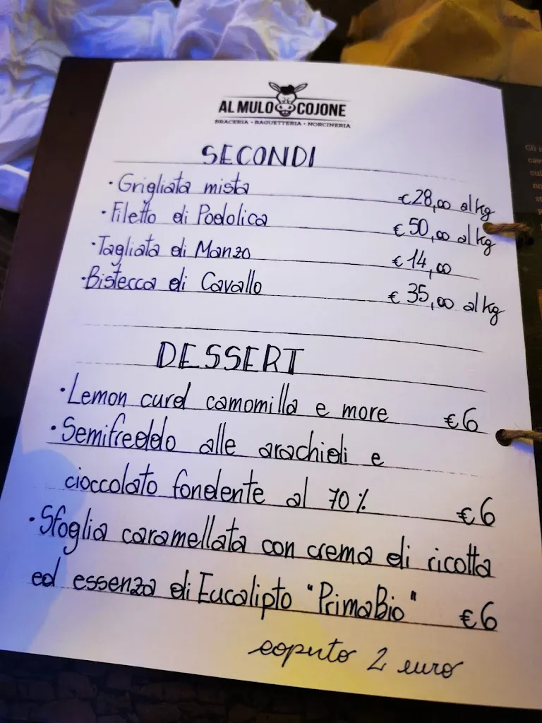 Menu_Al Mulo Cojone_Corato_image_4