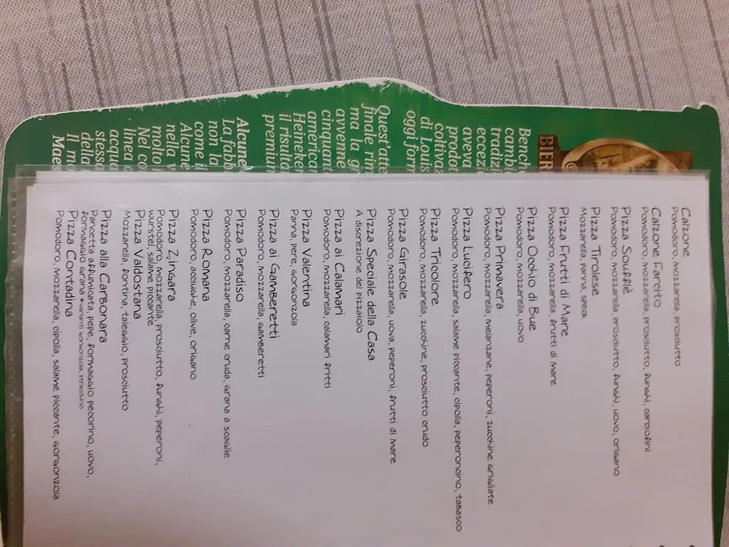 Menu_Pizzeria '' Il Girasole'' Di Ivaldi L._Strevi_image_4