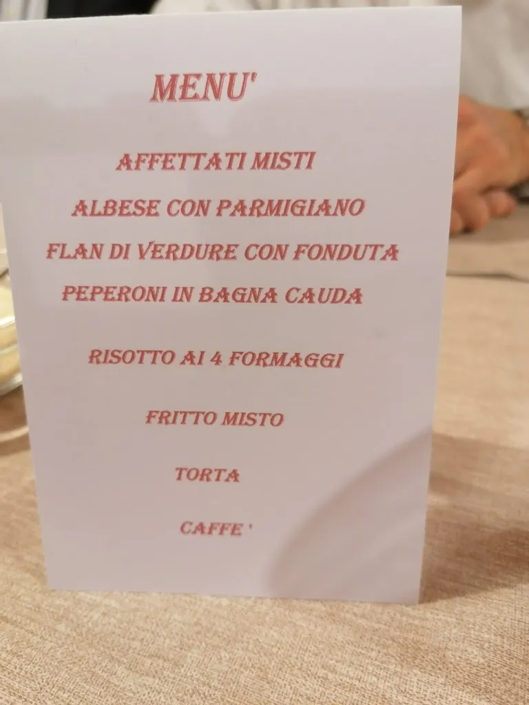Menü_Ristorante Il Cerro_Strambino_Bild_1