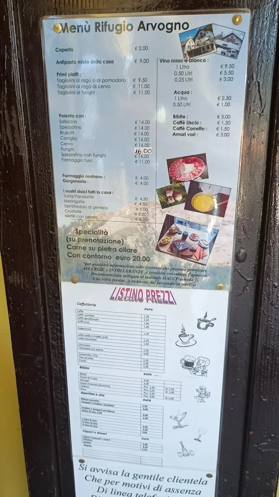 Menu_Bar Ristorante Rifugio Arvogno Da Pio_Toceno_image_1