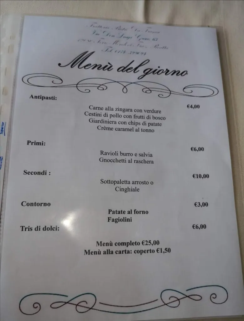 Menu_Trattoria Bar Da Franca_Torre Mondovì_image_4