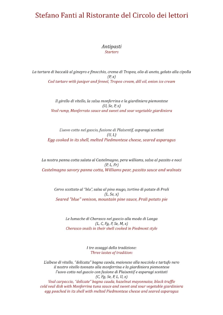 Menu_Ristorante Circolo dei Lettori_Torino_image_3