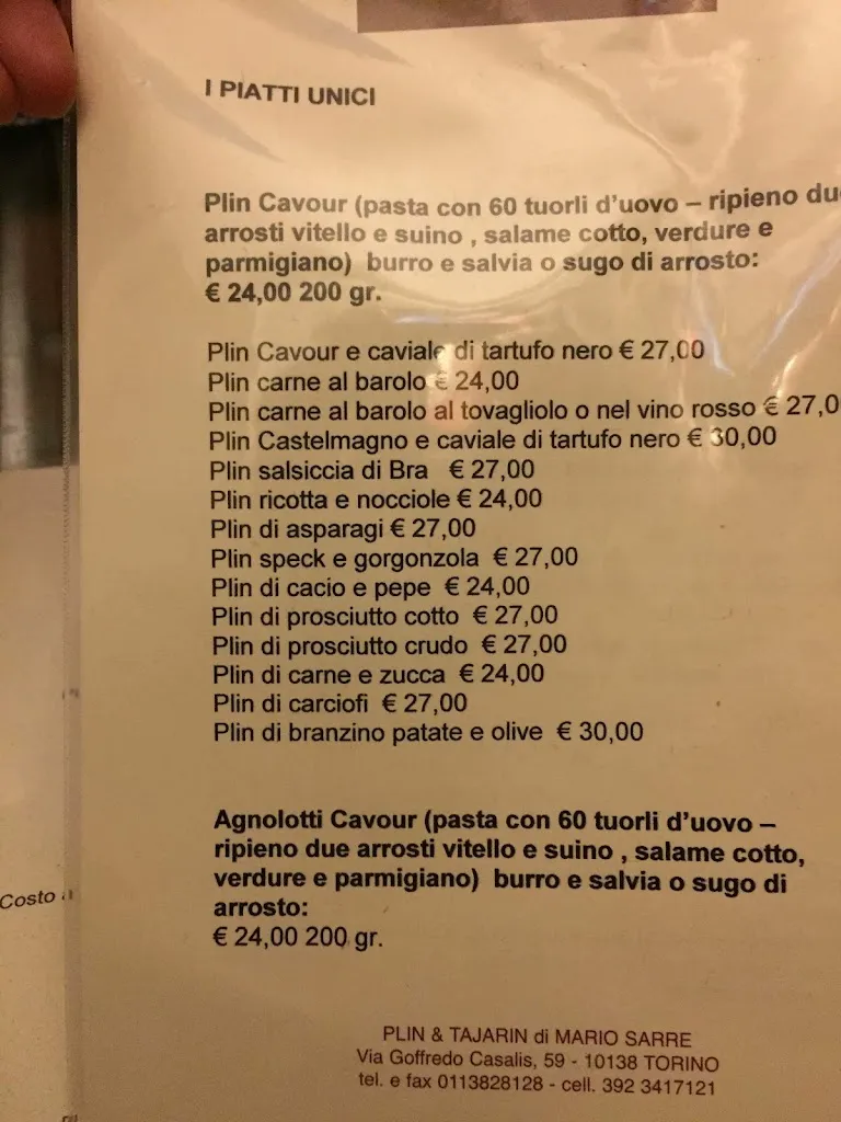 Menu_Plin E Tajarin_Torino_image_3