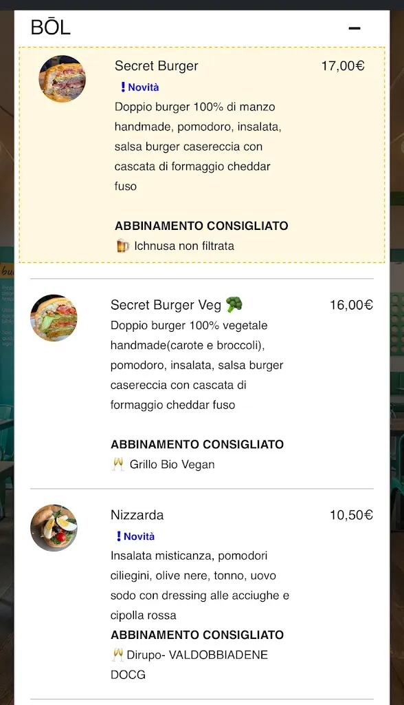 Menu_BŌL house - Ristorante Torino centro_Torino_image_3