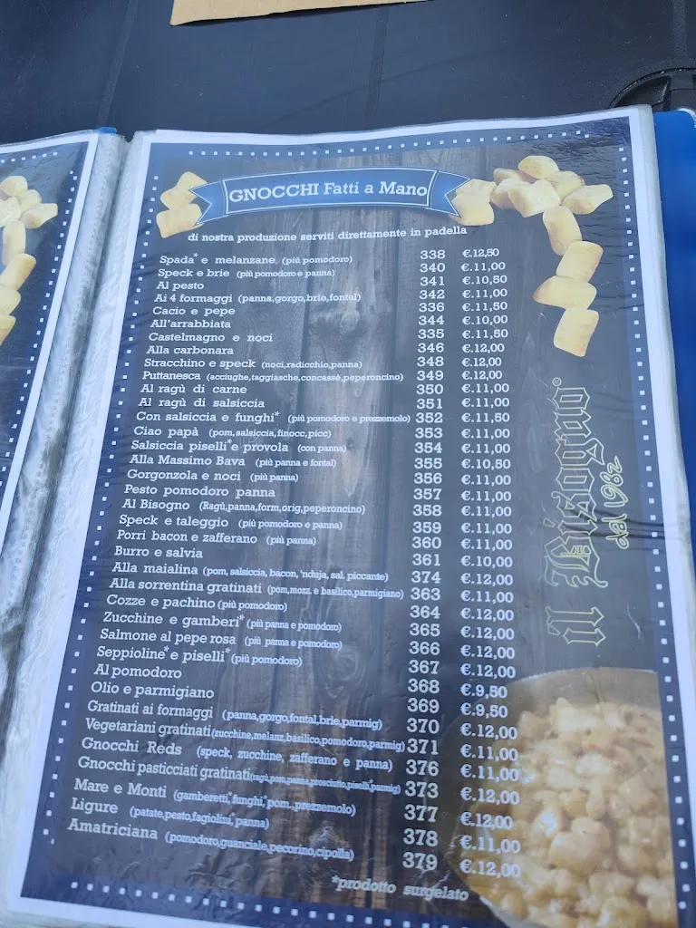 Menu_Ristorante Il Bisogno Gnoccheria_Tetti Neirotti_immagine_1