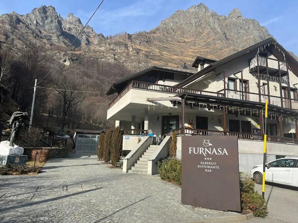 Furnasa Hotel restaurant in Usseglio