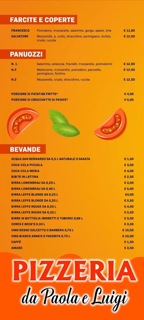 Menu_Paola e Luigi Pizzeria_Trofarello_immagine_4