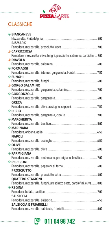 Menu_Pizza & Arte a Trofarello_Trofarello_image_3