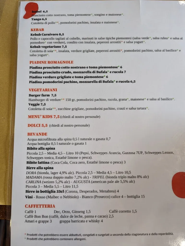 Menu_Walter's Food | Griglieria - Hamburgheria - Birreria_Trofarello_image_2