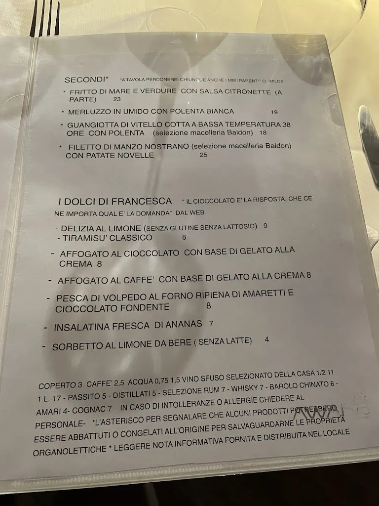 Menu_La Cucina di Francesca_Valmadonna_image_1