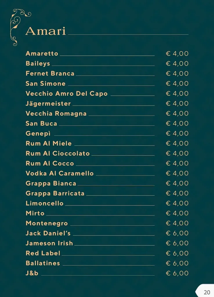 Menu_Pub The clover_Valperga_immagine_2
