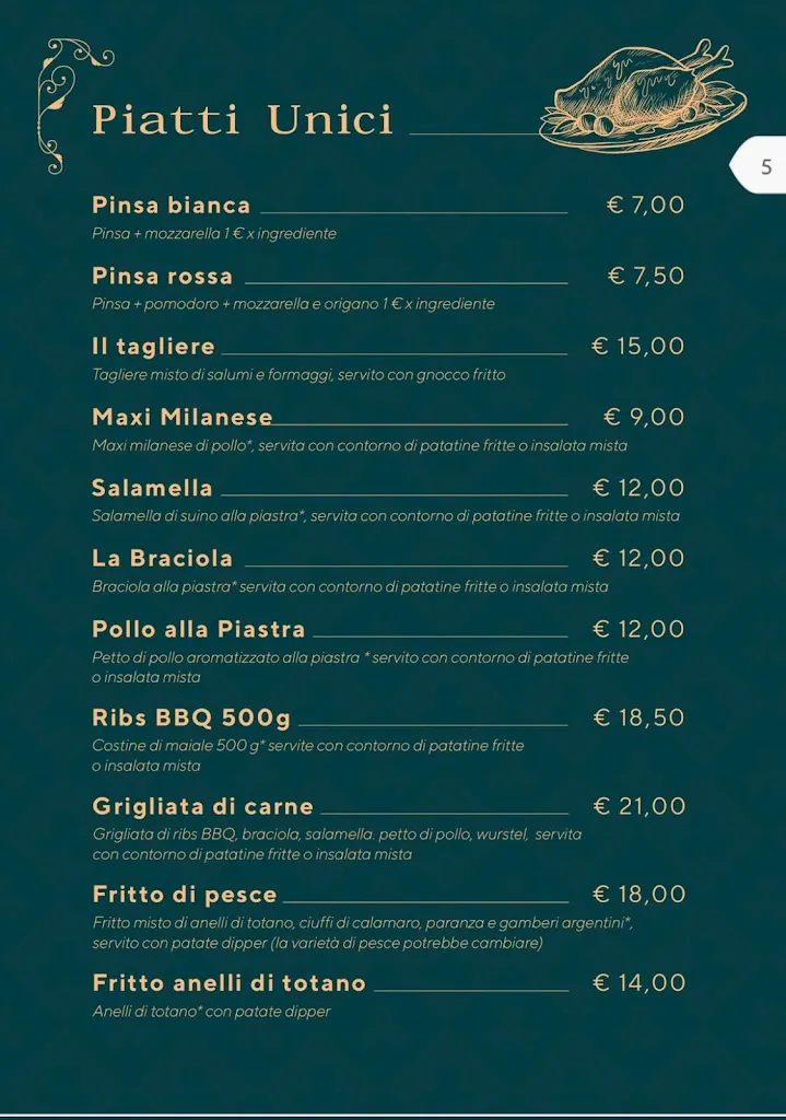Menu_Pub The clover_Valperga_immagine_3