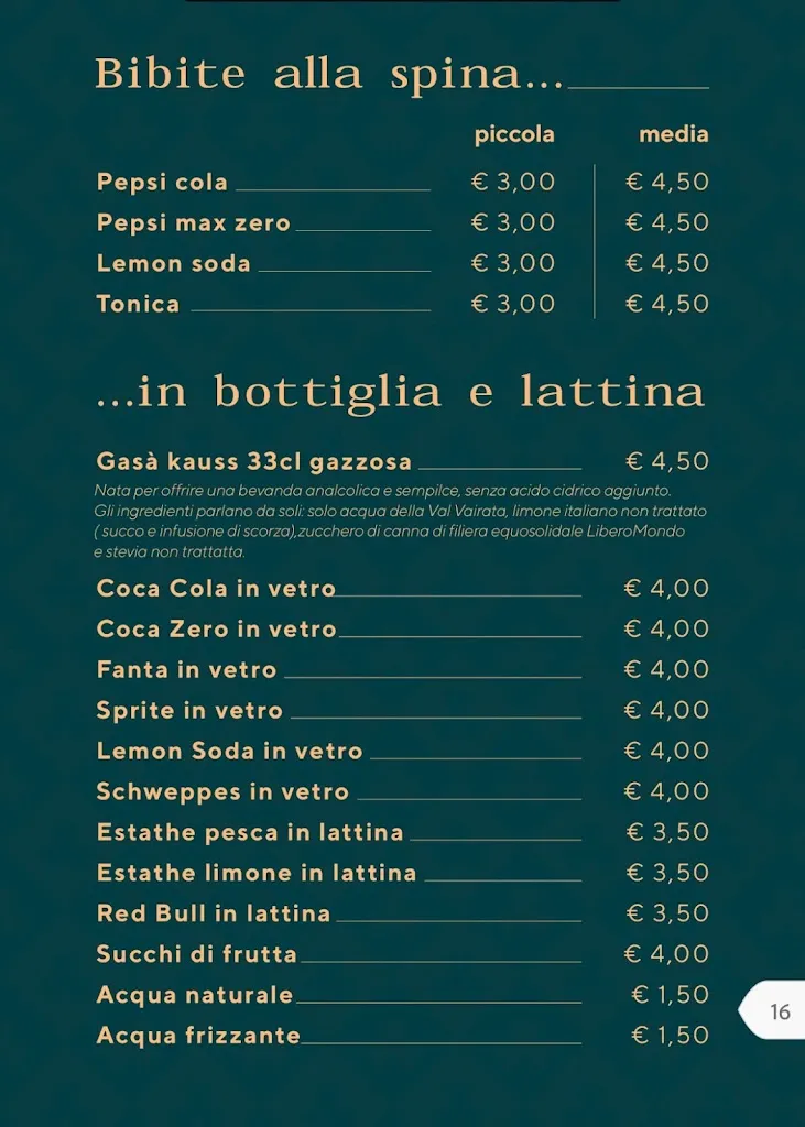 Menu_Pub The clover_Valperga_immagine_4