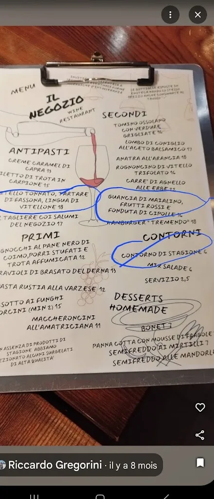 Menu_Il Negozio Wine Restaurant_Varzo_image_2