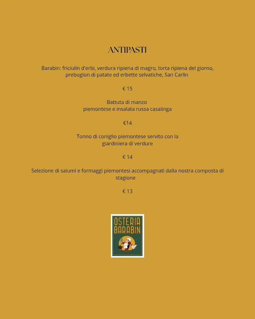Menu_OSTERIA BARABIN_Vercelli_image_2
