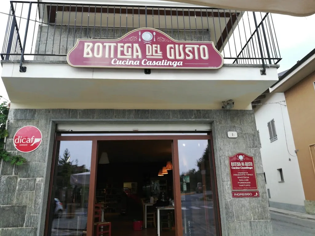 Bottega del Gusto restaurant in Verduno