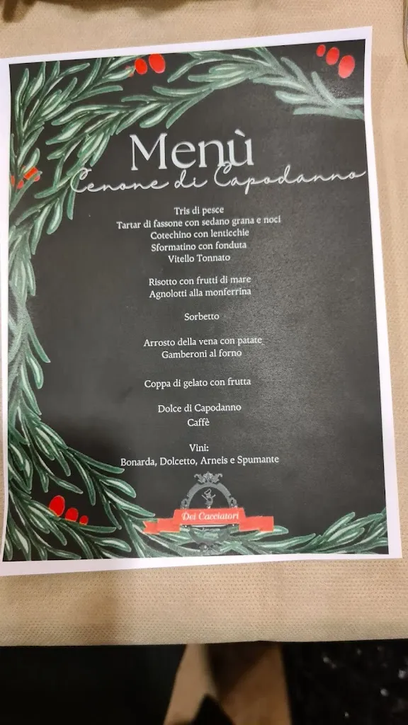 Menu_Ristorante Albergo Dei Cacciatori_Verolengo_image_3