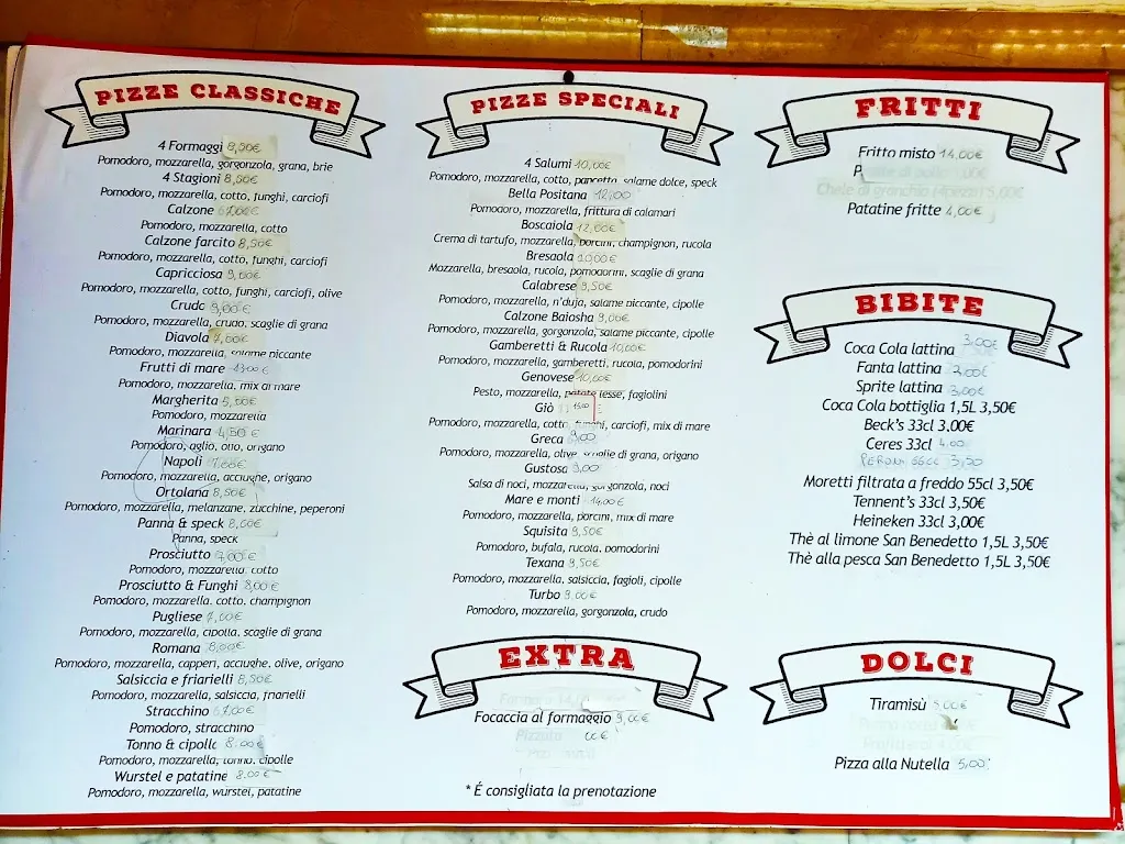 Menu_Pizzeria Da Michele_Vignole Borbera_image_1