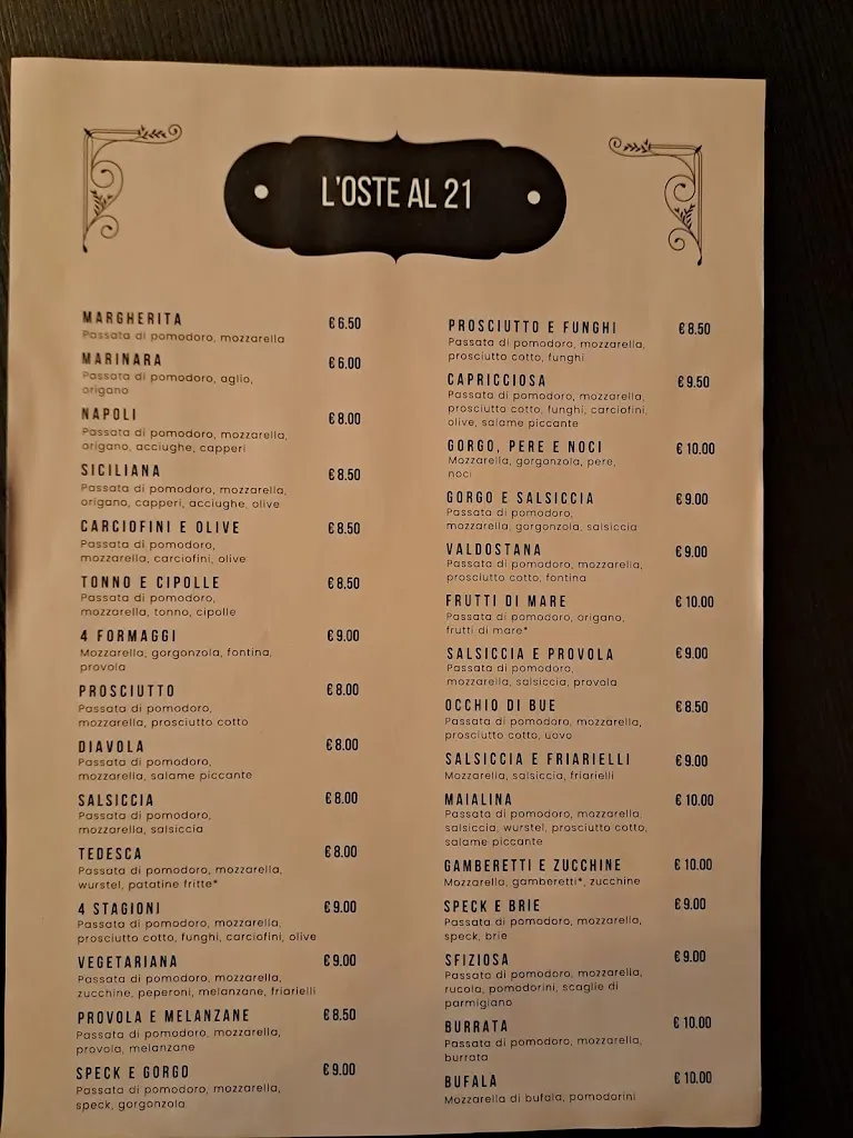 Menu_L'oste al 21_Villafranca Piemonte_image_1