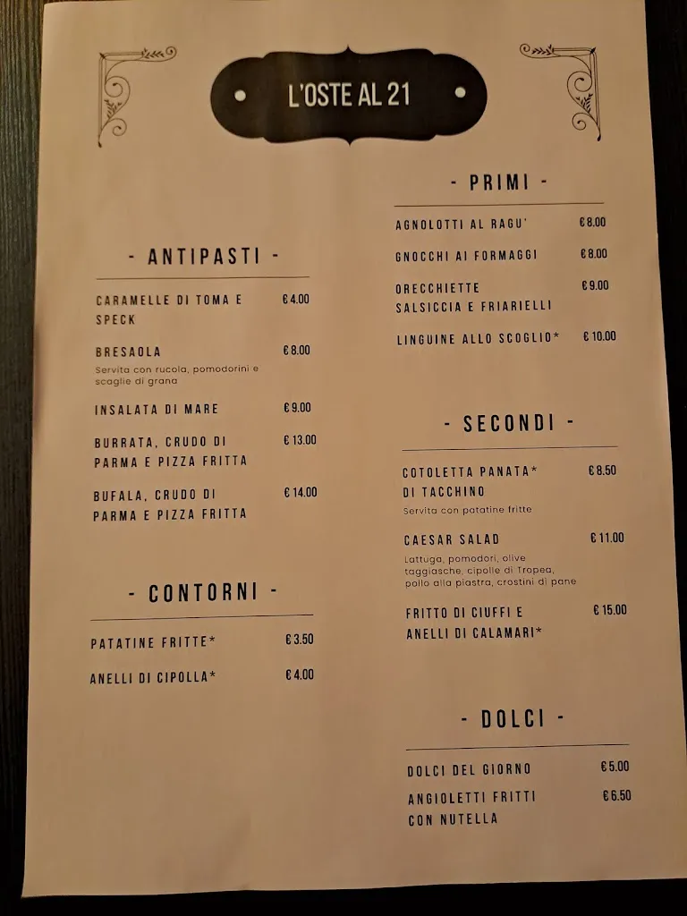 Menu_L'oste al 21_Villafranca Piemonte_image_2