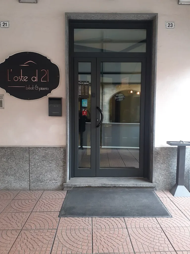 L'oste al 21 restaurant in Villafranca Piemonte