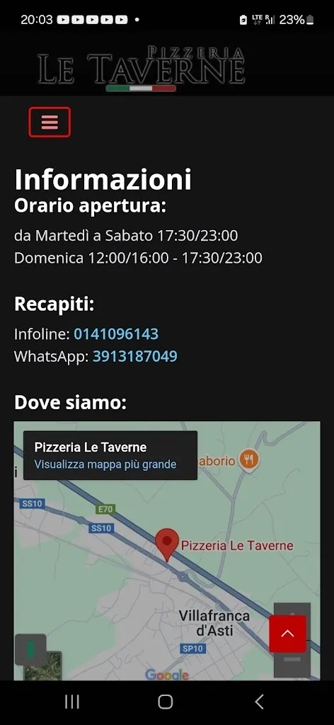 Zbigniew Kaczkowski_Pizzeria Le Taverne_Villafranca d'Asti_review