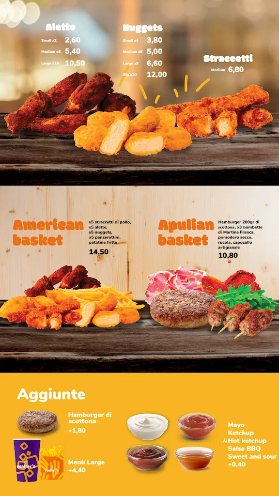 Menu_Walter's Corato_Corato_image_2