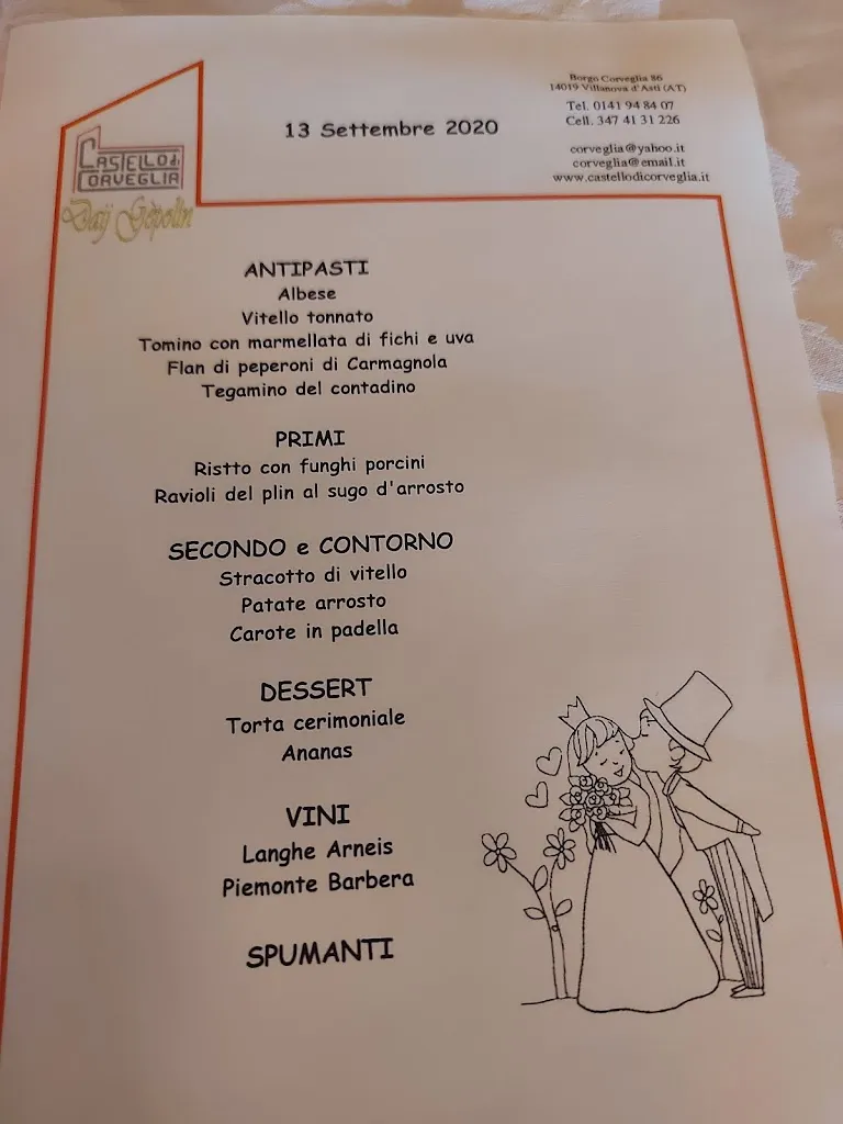 Menu_Agriturismo Castello di Corveglia_Villanova d'Asti_image_1