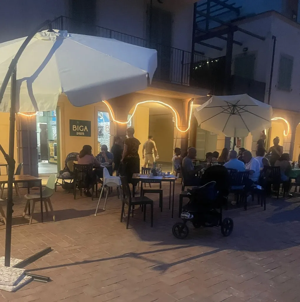 Biga burger restaurant in Villanova d'Asti