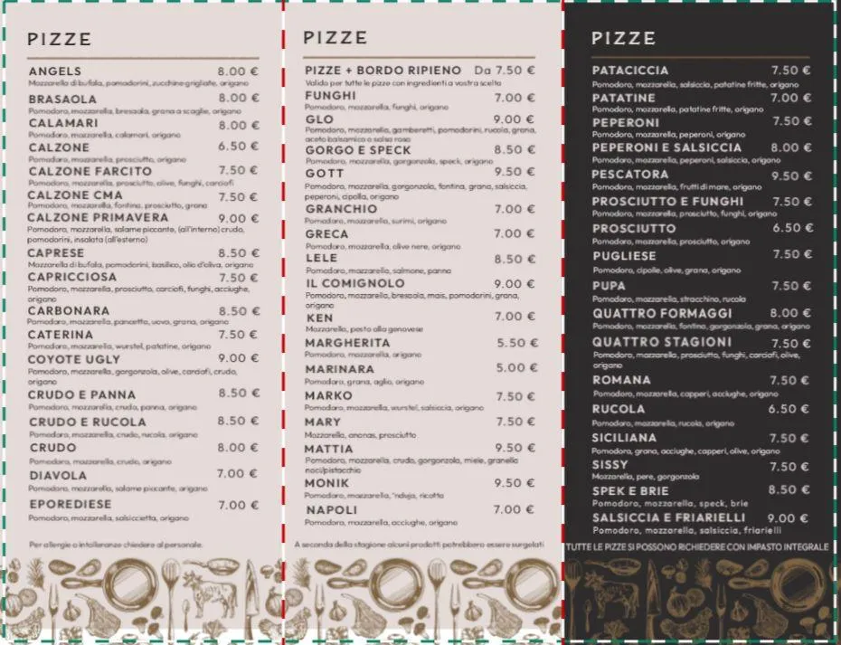 Menu_Il Comignolo ristorante pizzeria Di Marzano. G._Zubiena_image_1