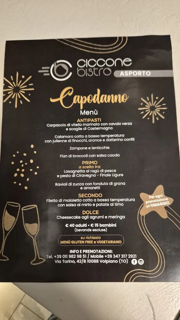 Menu_Ciccone Bistrò - Ristorante & Catering - Volpiano_Volpiano_image_1