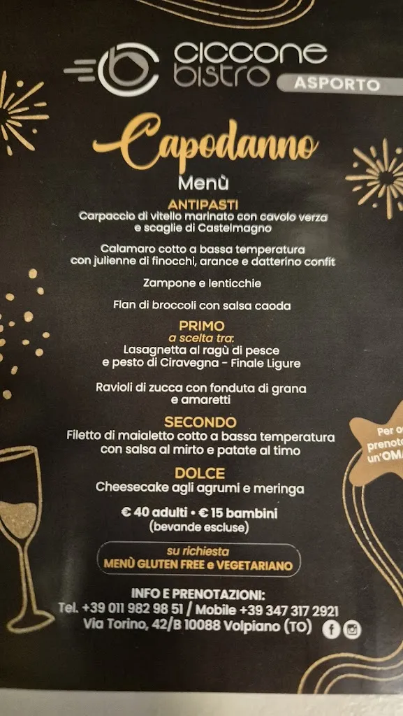 Menu_Ciccone Bistrò - Ristorante & Catering - Volpiano_Volpiano_image_2