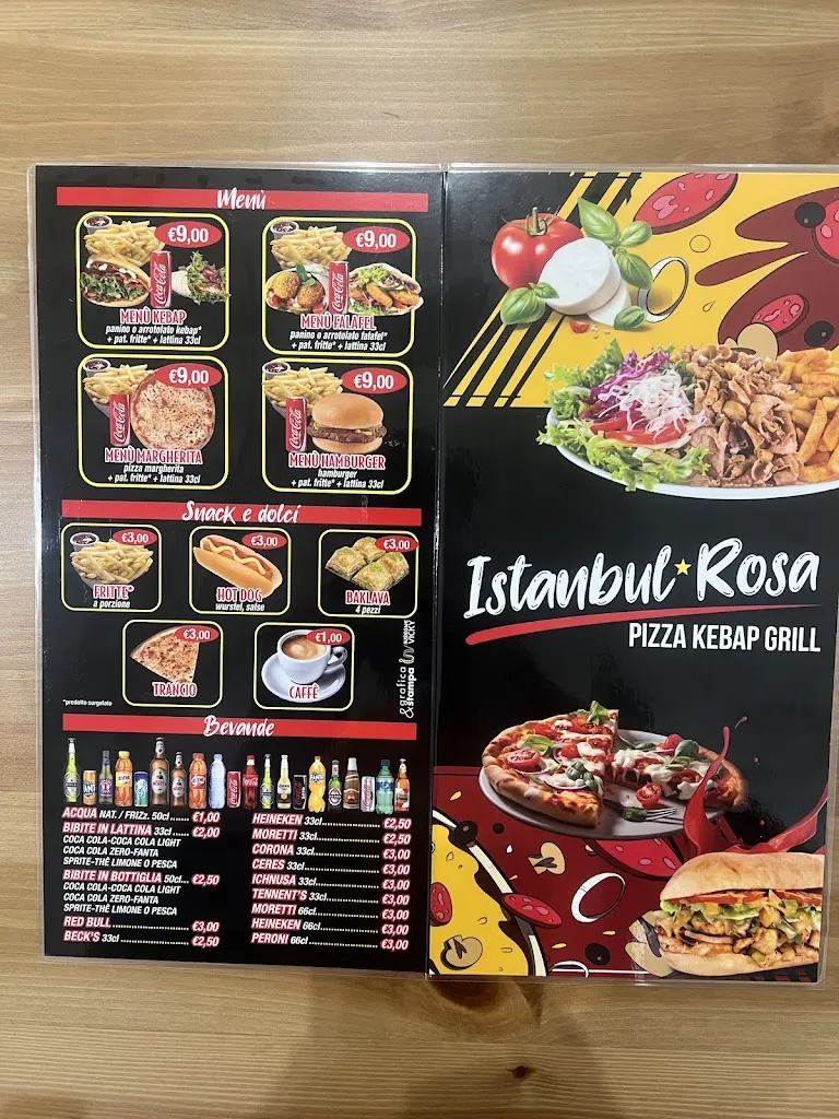 Menu_İstanbul Rosa Pizza Kebap Grill_Volpiano_image_3