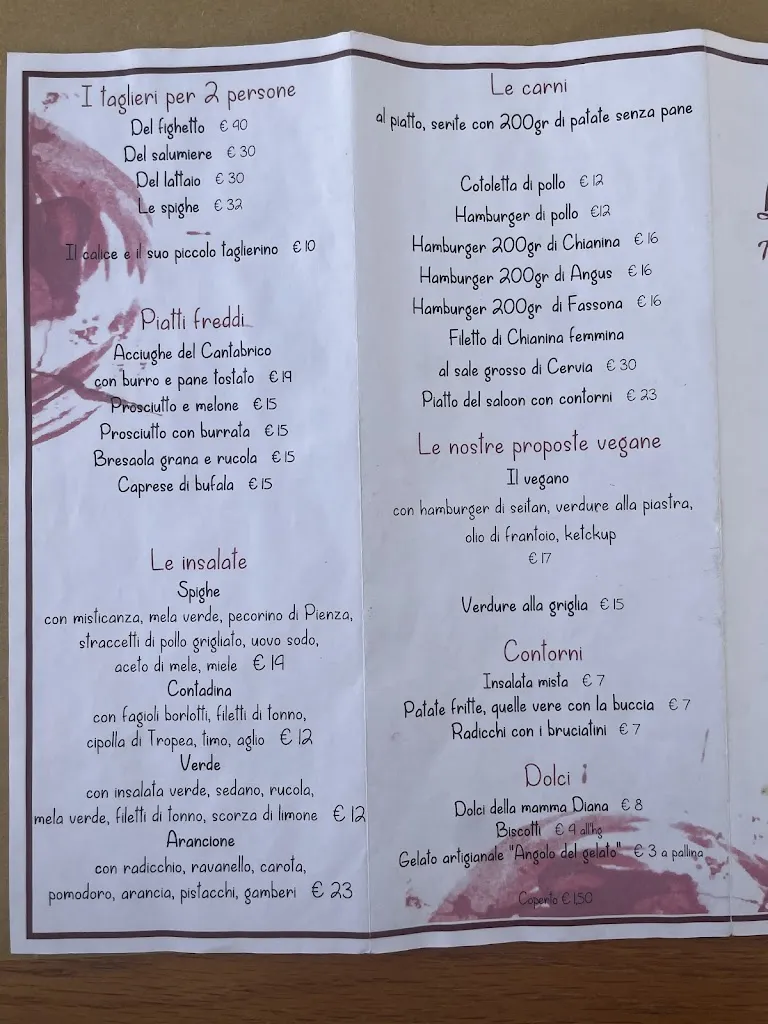 Menu_Le Spighe Non Solo Piadine_Alfonsine_image_3