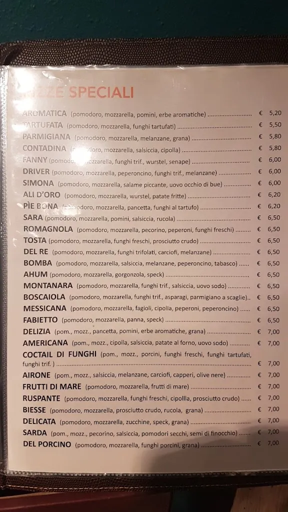 Menu_Pizzeria L'Airone_Alfonsine_image_2